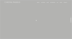 Desktop Screenshot of christineandreas.com